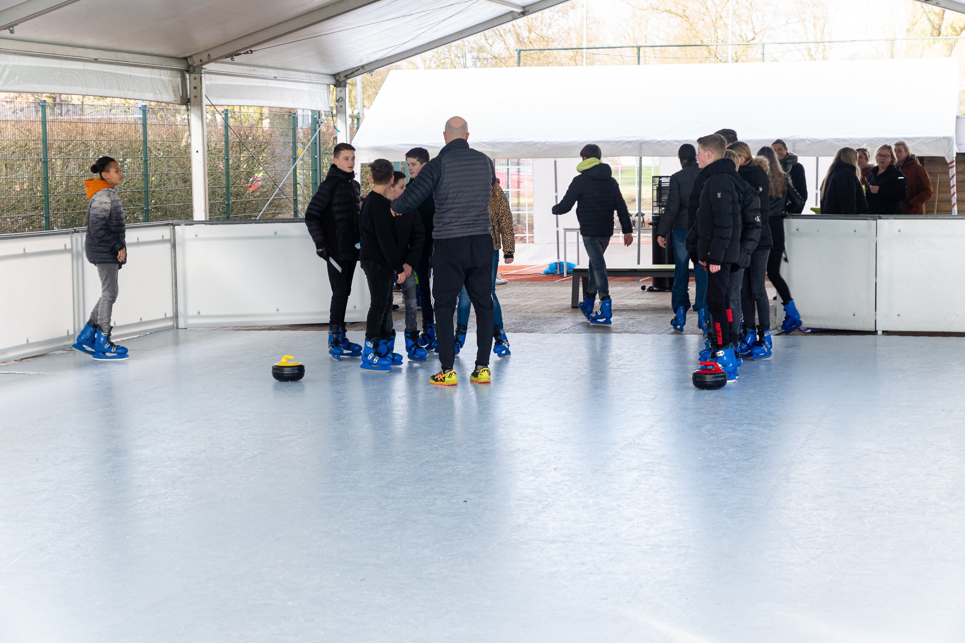ZO 34 Leerlingen Carmelcollege Genieten Van Schaatsbaan